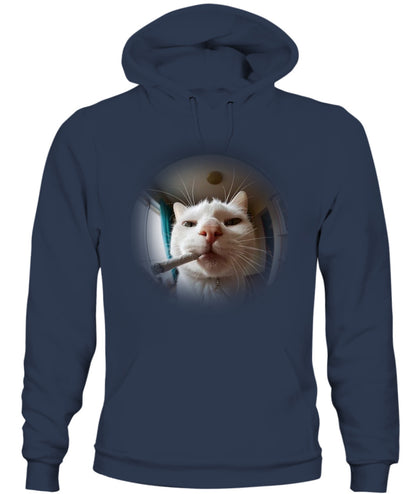 Smokin’ Cat – Funny Meme Graphic Tee