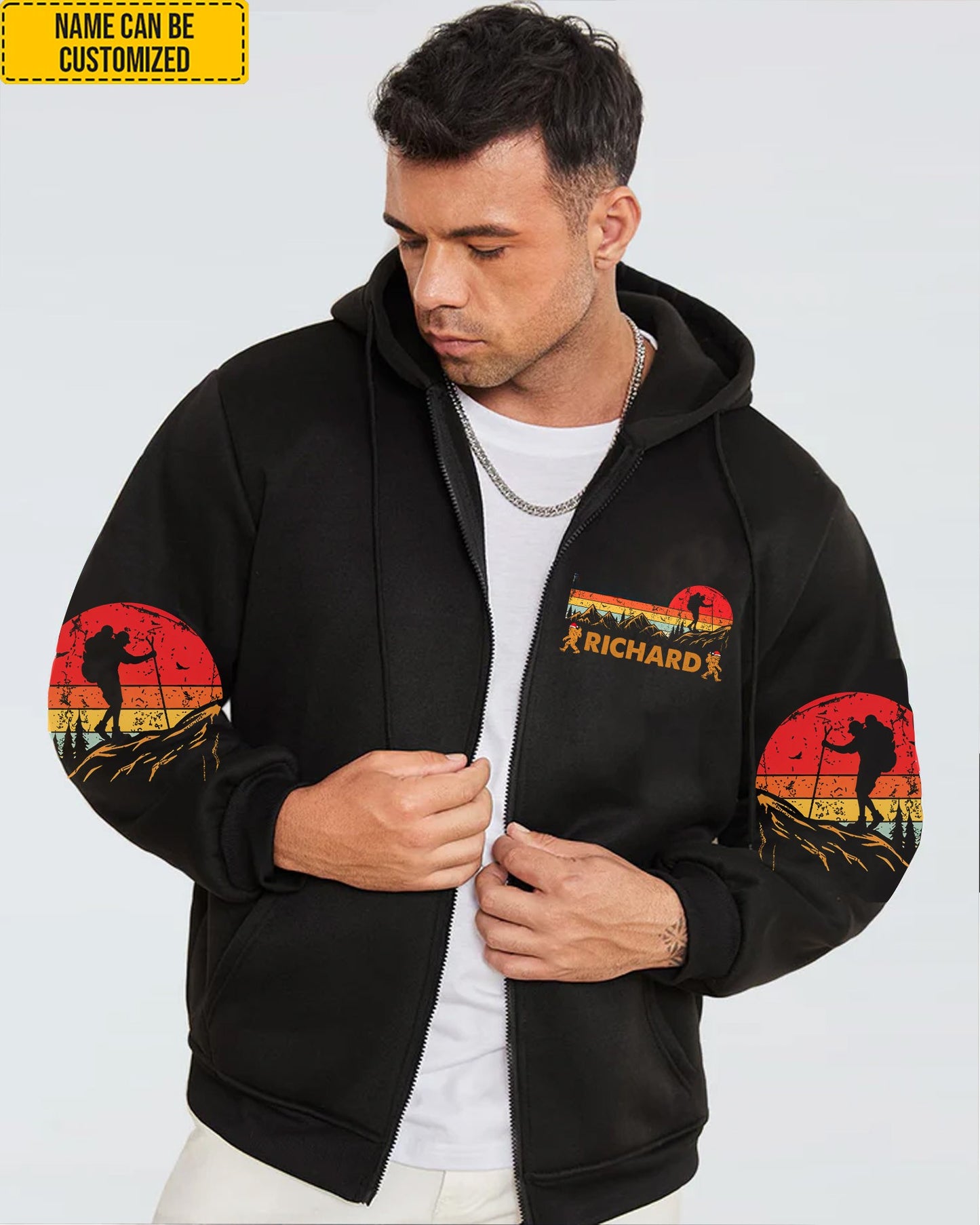 Personalized It's Another Half Mile Or So Bigfoot All Over Print Shirt