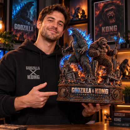 Godzilla & Kong – Collectible Acrylic Plaque Table Decor