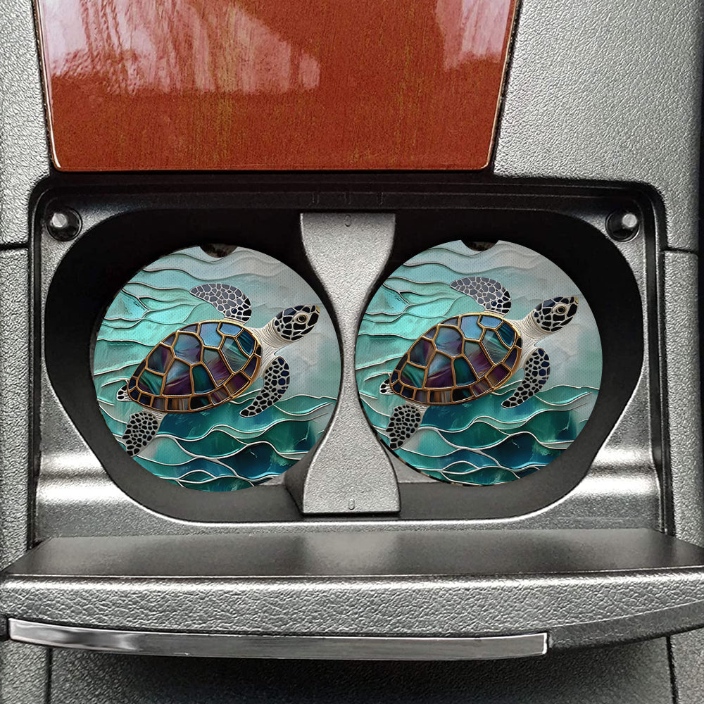 Ocean Turtle Car Coaster