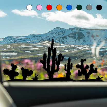 Cactus Line Sticker