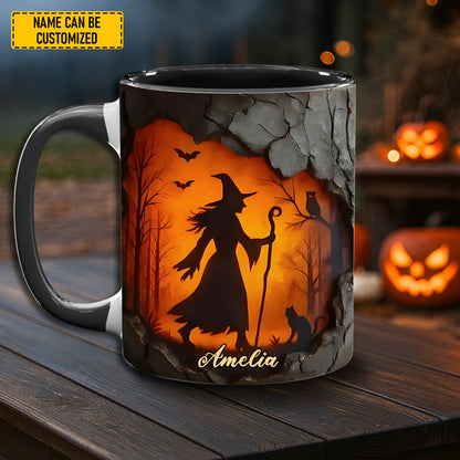 Mystic Witch Night – Personalized Accent Mug