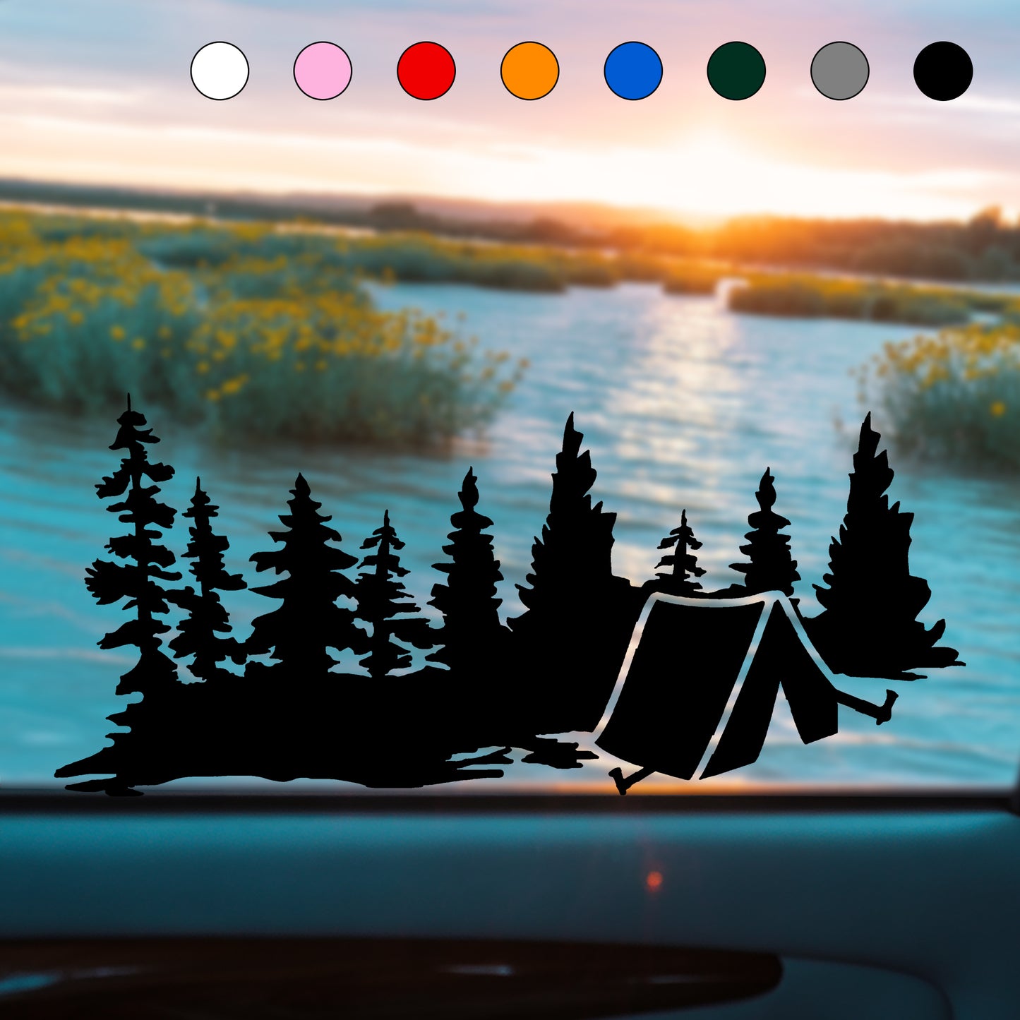 Camp Vibes Sticker