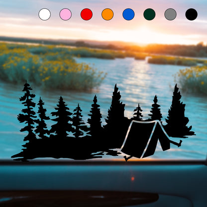 Camp Vibes Sticker