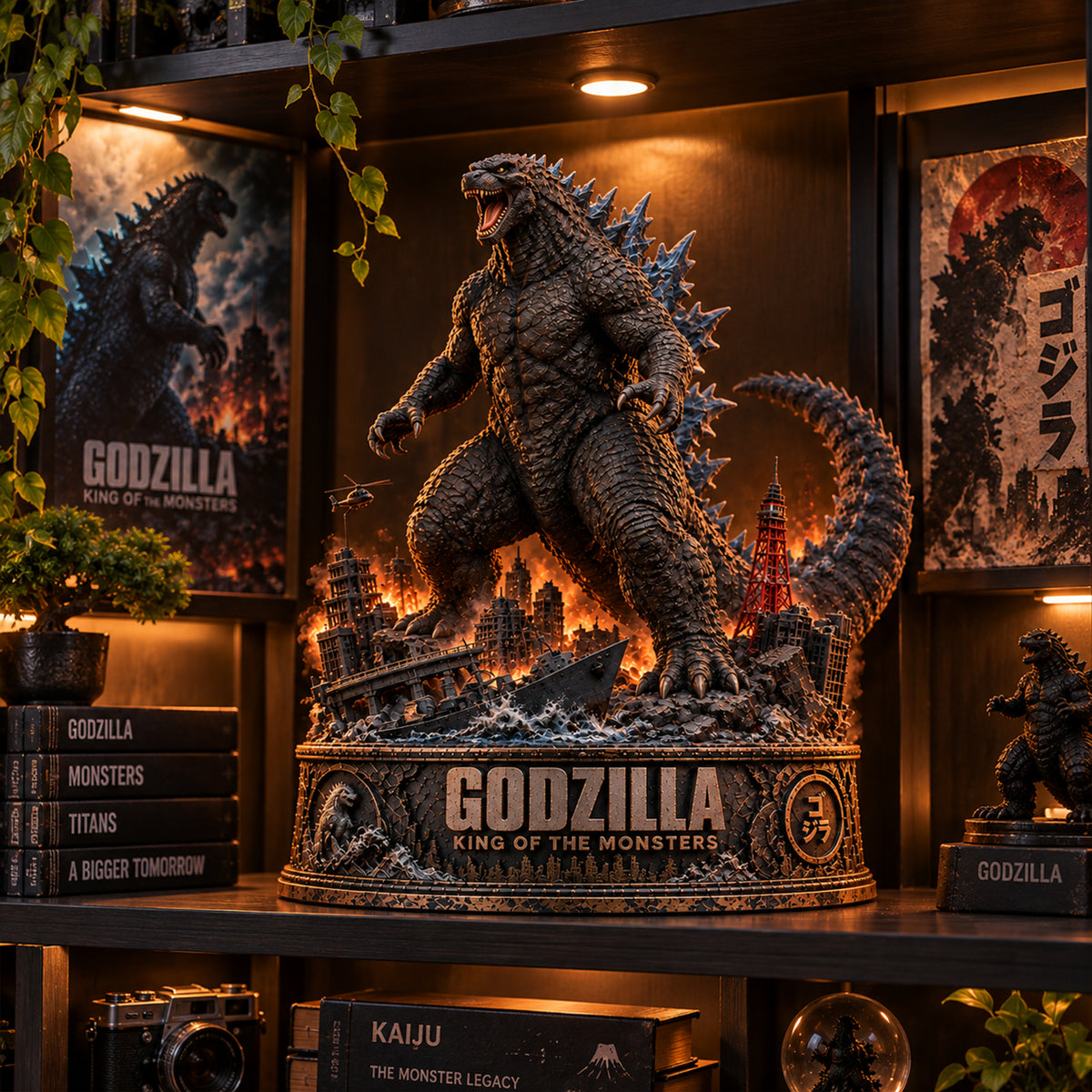 Godzilla King of the Monsters – Collectible Acrylic Plaque Table Decor