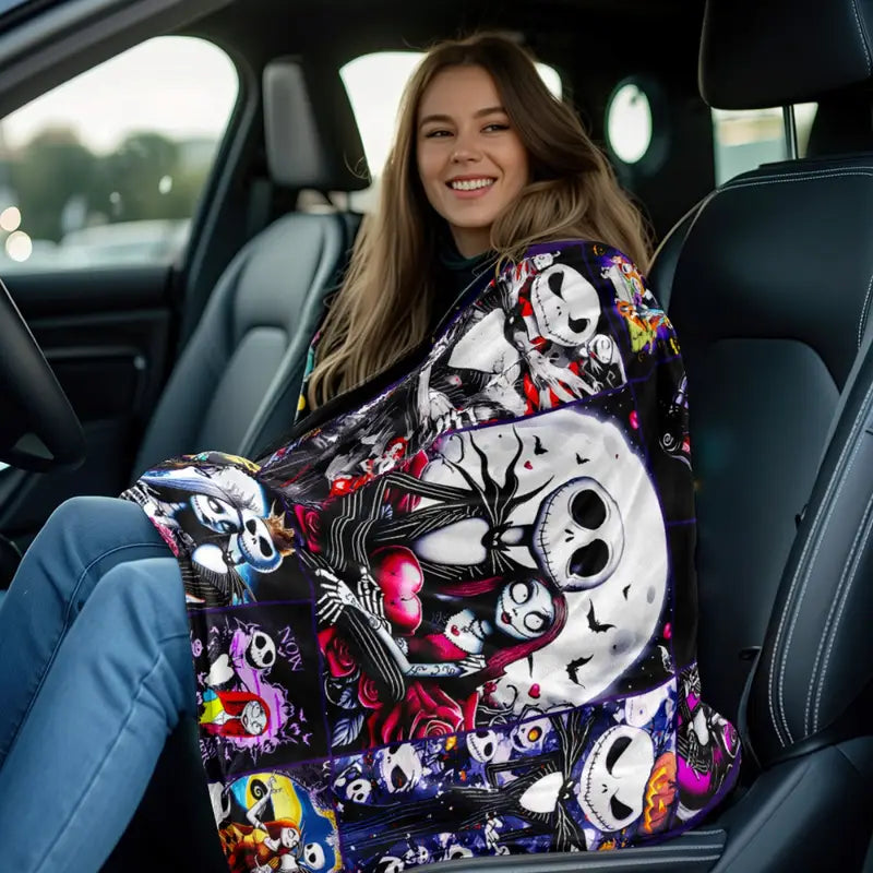 “Now and Forever” - Couple Gothic Blanket