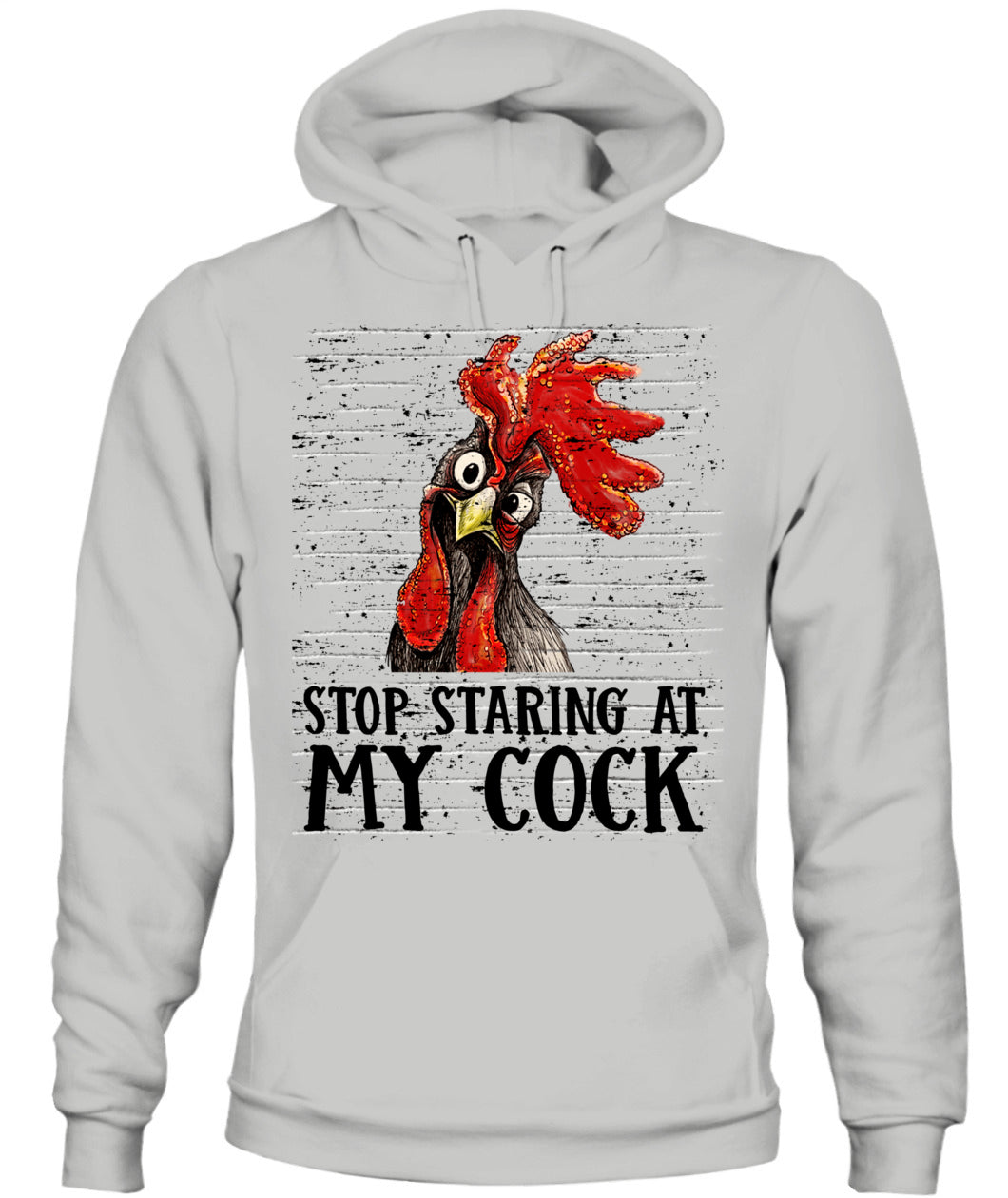 Stop Staring At My Cock Funny Chicken Shirt, Farm Humor Rooster Lover Shirt, Gift For Men