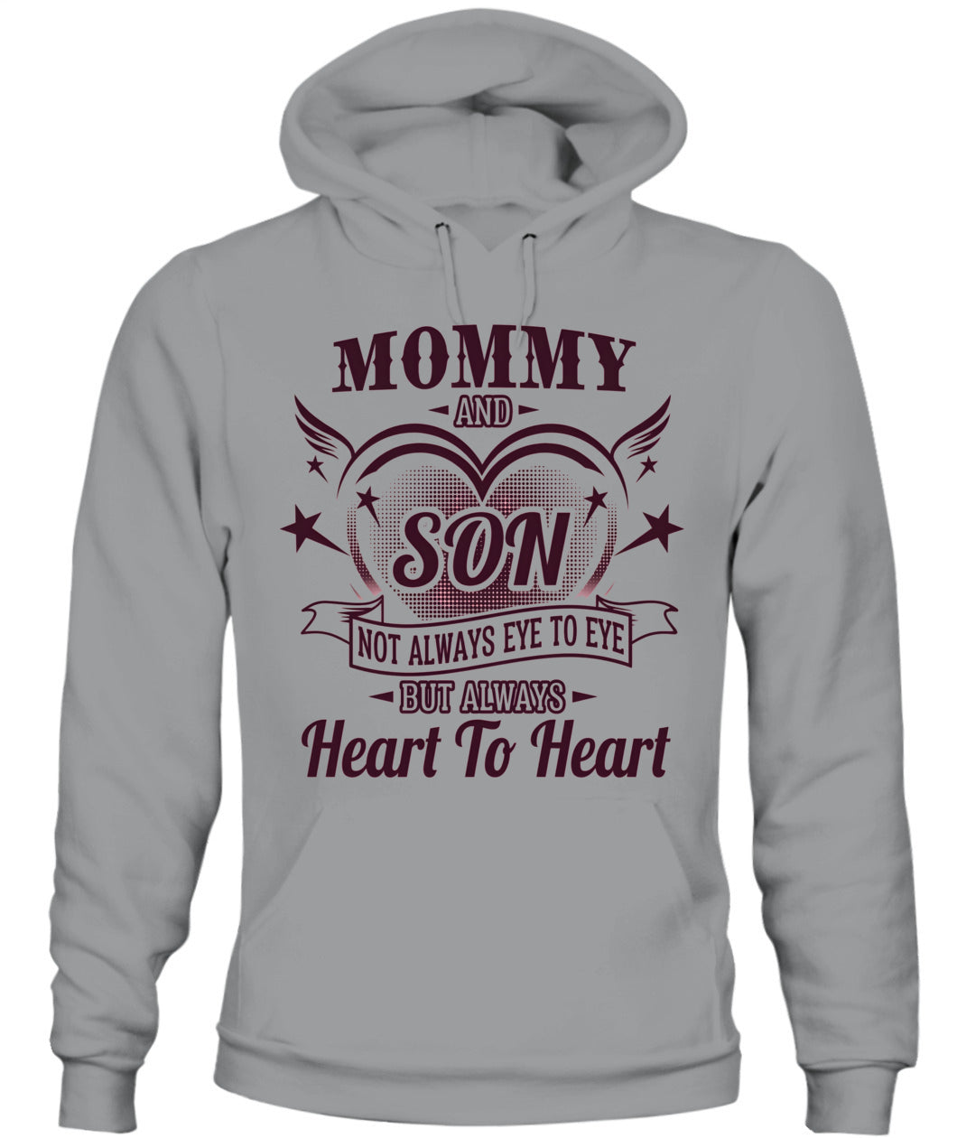 Mommy And Son Not Always Eye To Eye But Always Heart To Heart Shirt – Mother Son Love Shirt, Gifts For Mom, Mother’s Day Gift