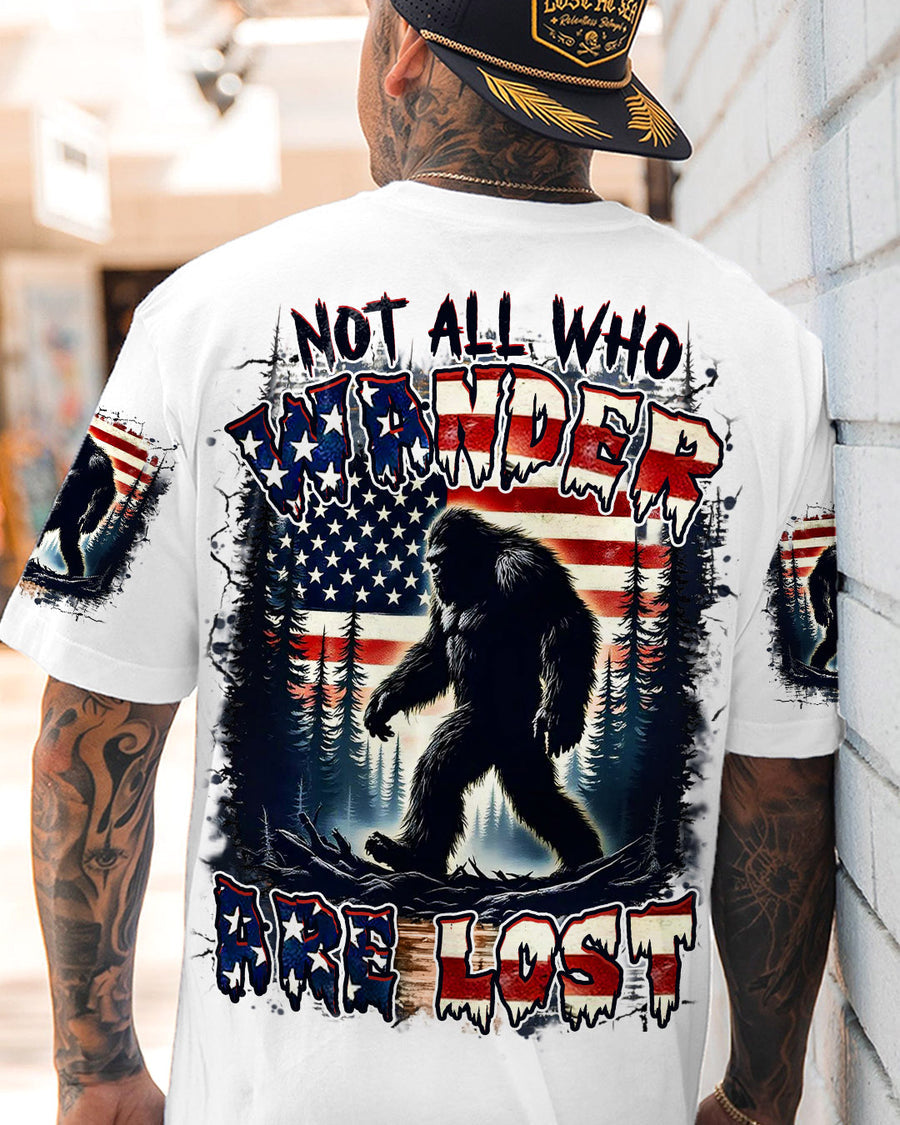 NOT ALL WHO WANDER ARE LOST ALL OVER PRINT