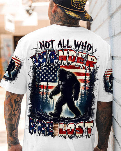 NOT ALL WHO WANDER ARE LOST ALL OVER PRINT