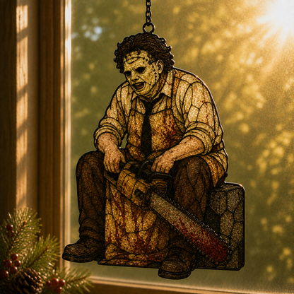 Halloween Horror Acrylic Window Hanging Decor