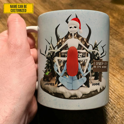 Turns Out I Like You - Personalized Couple White Mug