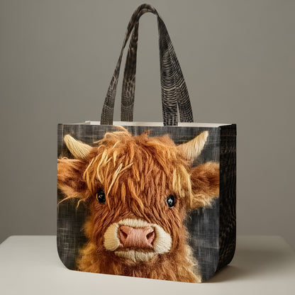 Cute Highland Cow Tote Bag