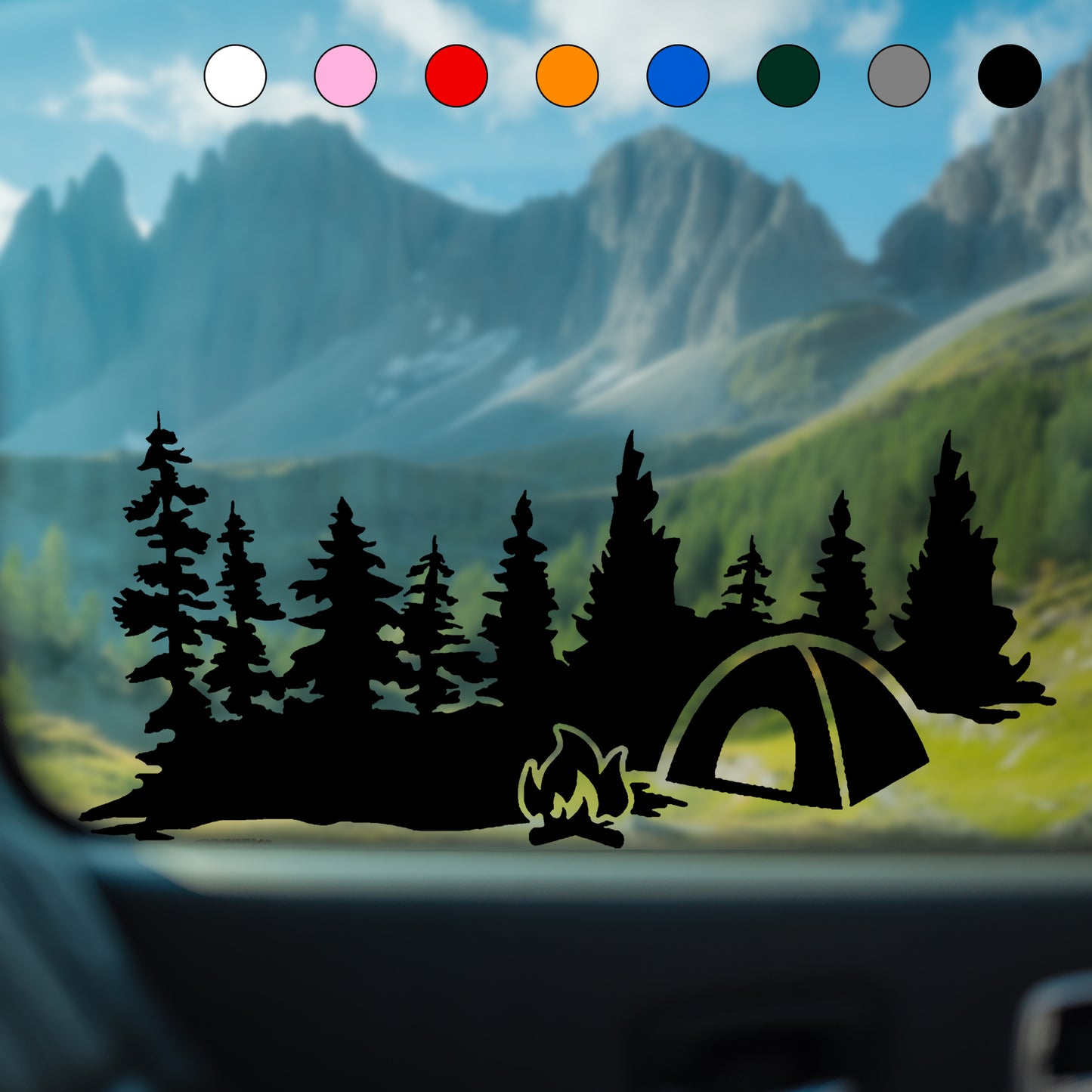 Forest Camp Sticker