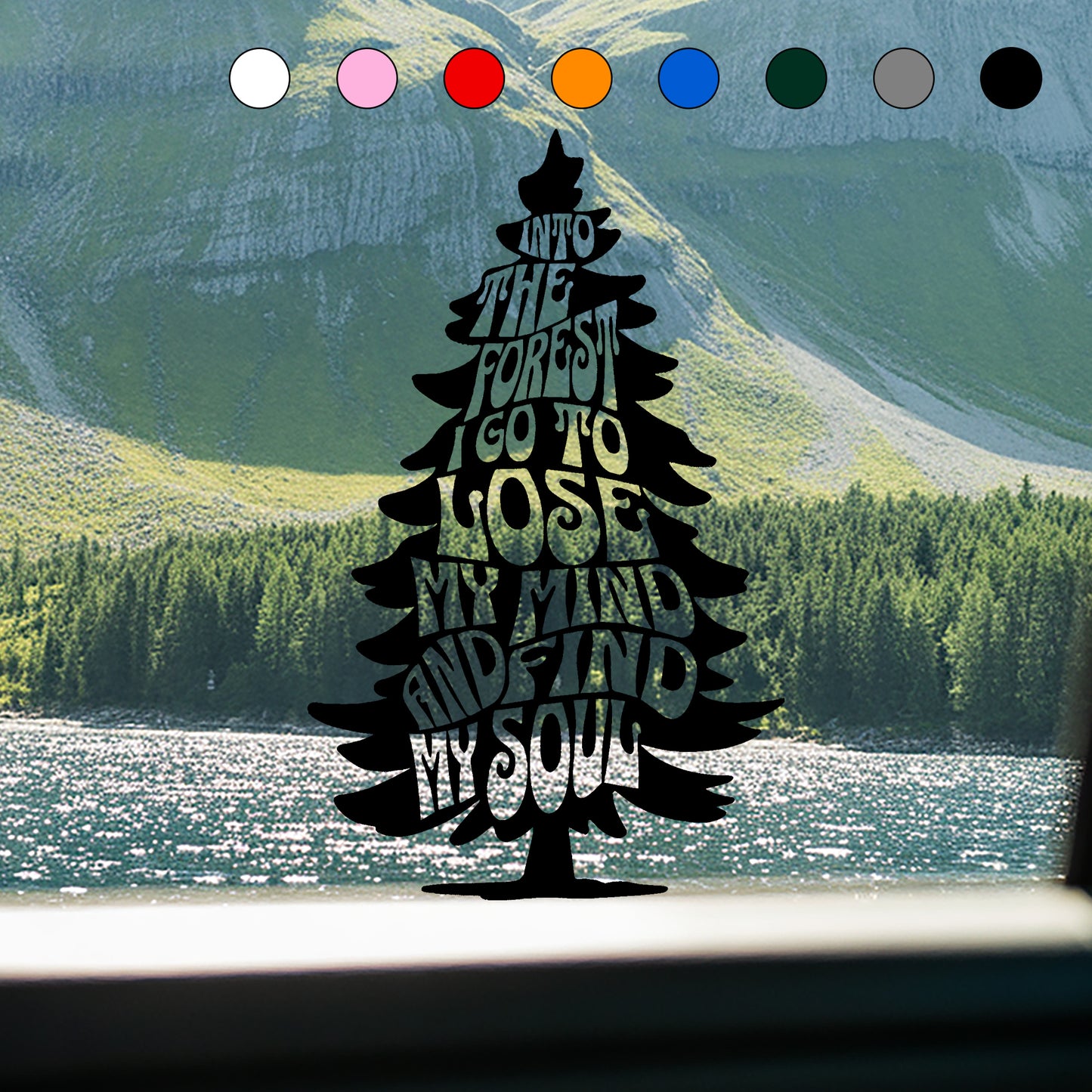 Into the Forest Sticker