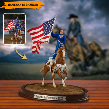 Rider Legend – Personalized Western Acrylic Plaque