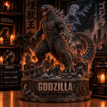 Godzilla King of the Monsters – Collectible Acrylic Plaque Table Decor
