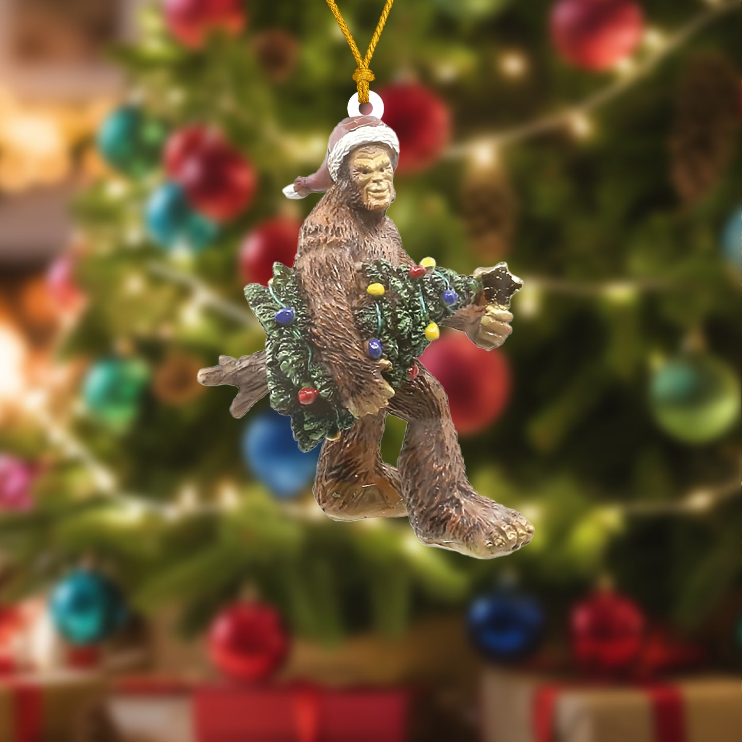 Merry Squatchmas Ornament