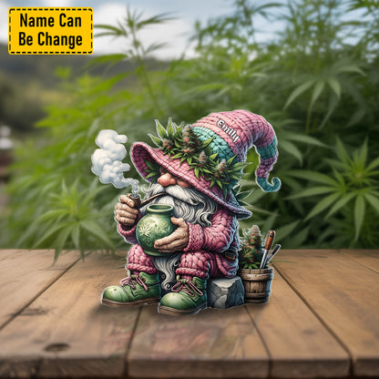 Chill Gnome – Personalized Acrylic Plaque