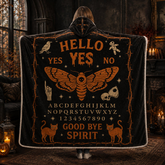 Spirit Board Hooded Blanket