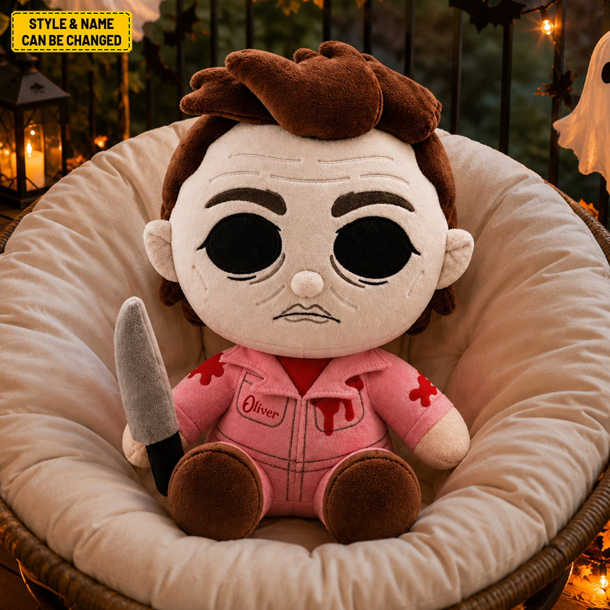 Personalized Horror Character Custom Shaped Pillow