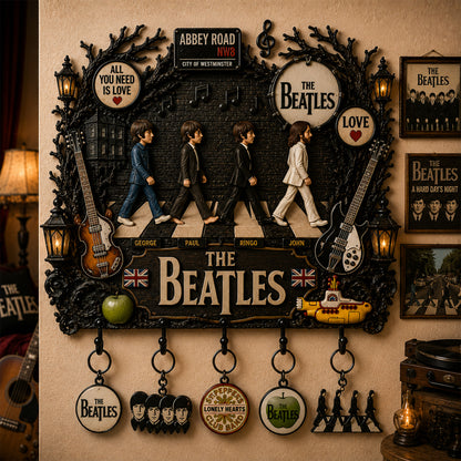 The Beatles Abbey Road Legends – Collectible Wall Key Holder Decor