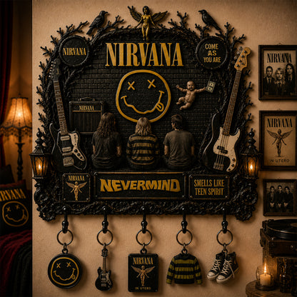 Nirvana Wall Key Holder – Collectible Wall Key Holder Decor