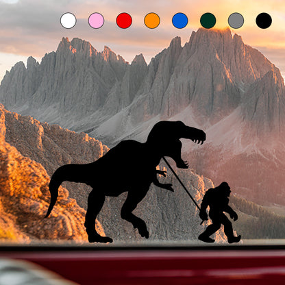 Dino Walker Bigfoot Sticker