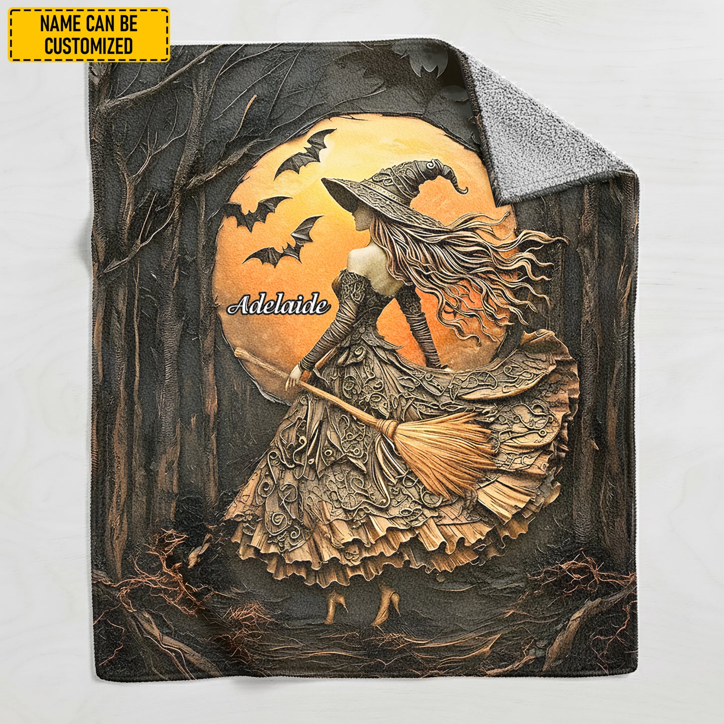 Personalized Mystery Witch Blanket