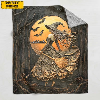 Personalized Mystery Witch Blanket