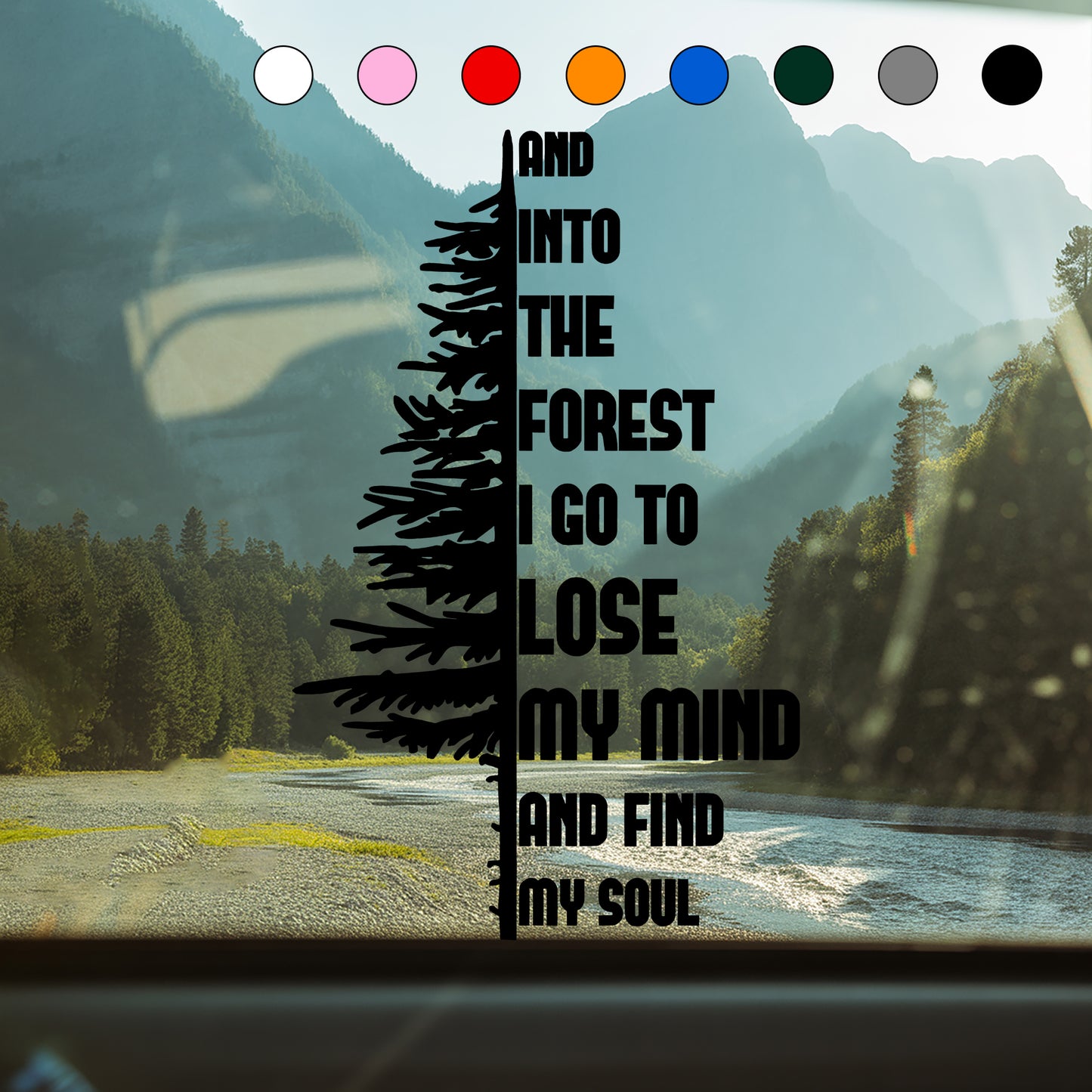 Into the Forest Sticker
