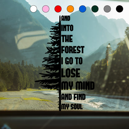 Into the Forest Sticker