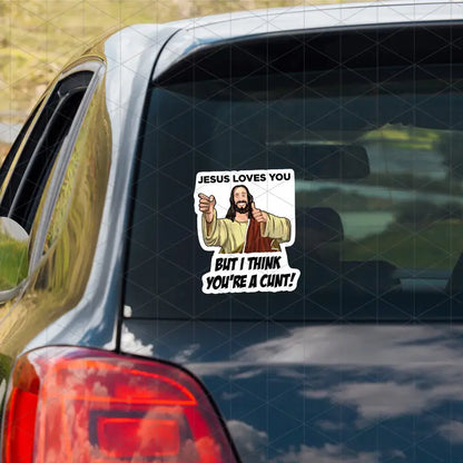 Jesus Loves You - Jesus Sticker