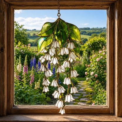 Lily of the Valley Window Hanging Suncatcher Acrylic