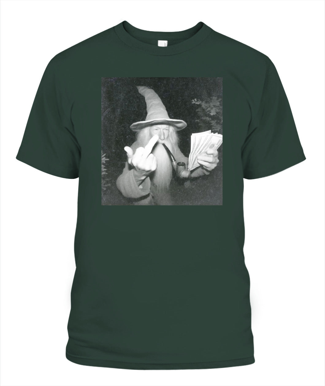 Gangster Wizard – Funny Fantasy Meme Shirt
