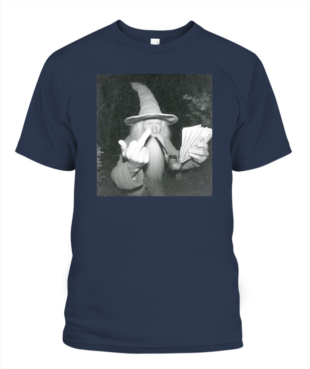Gangster Wizard – Funny Fantasy Meme Shirt