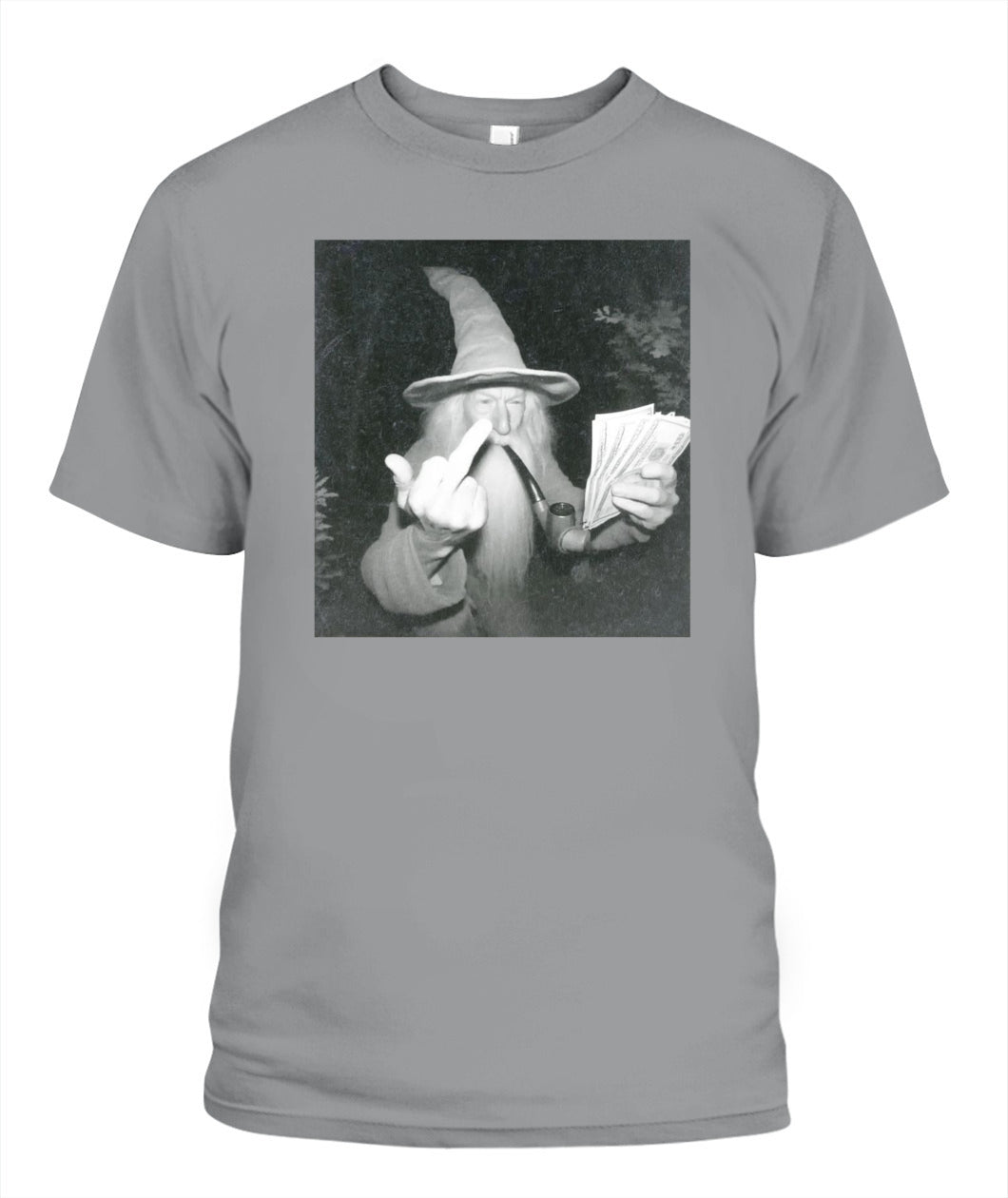 Gangster Wizard – Funny Fantasy Meme Shirt
