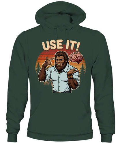 Use It! – Funny Bigfoot Brain Meme Shirt