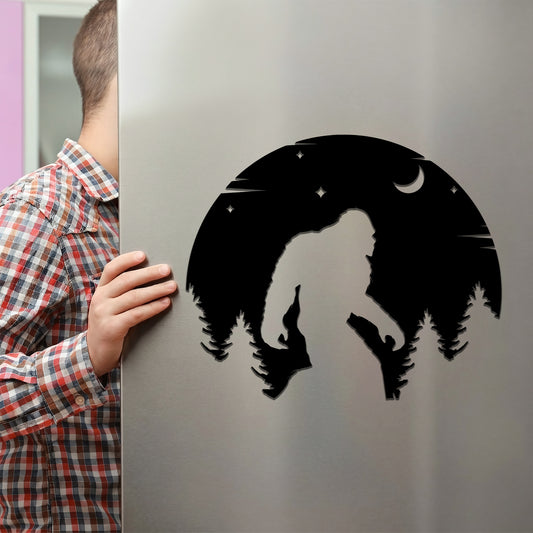 Bigfoot Moonlight Magnet