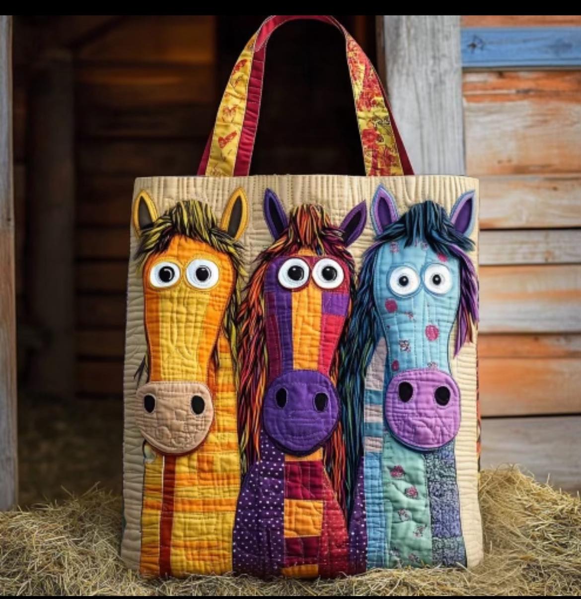Horse YeeHaw Tote Bag