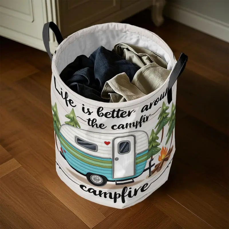 Life by the Campfire - Storage Basket