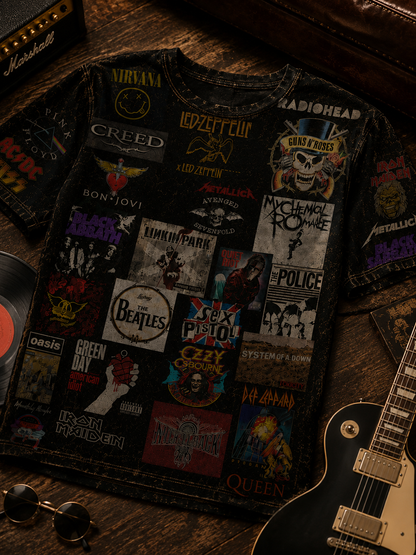 Rock Lover - Classic Legends All Over Print Shirt Version 3
