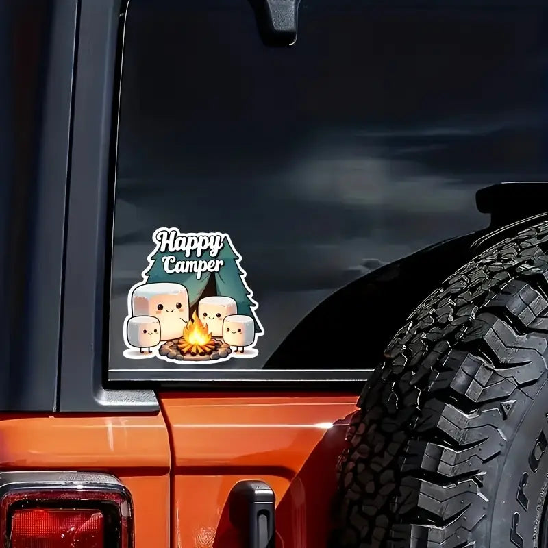 Happy Camping Sticker