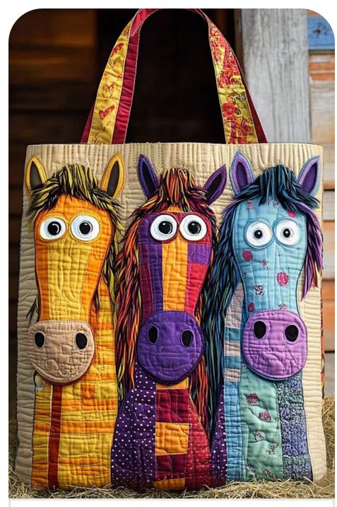 Horse YeeHaw Tote Bag