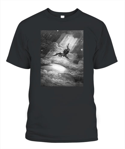 Fallen Angel in the Cosmos – Vintage Dark Fantasy Apparel