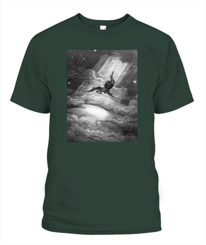 Fallen Angel in the Cosmos – Vintage Dark Fantasy Apparel