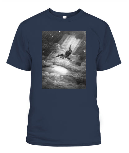 Fallen Angel in the Cosmos – Vintage Dark Fantasy Apparel