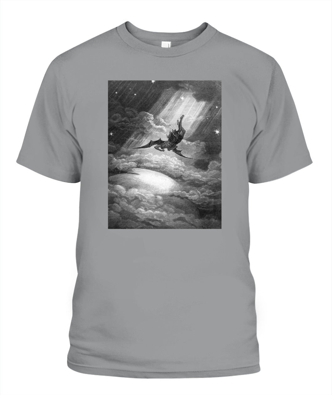 Fallen Angel in the Cosmos – Vintage Dark Fantasy Apparel