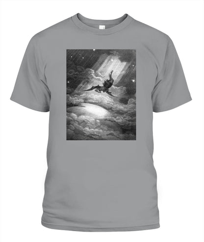 Fallen Angel in the Cosmos – Vintage Dark Fantasy Apparel