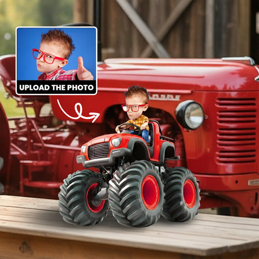 Little Driver – Personalized Photo Acrylic Plaque